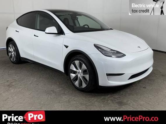 TESLA MODEL Y 2021 5YJYGDEE8MF198943 image